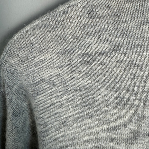 Sweewe Paris Women's Lightweight Angora Blend Sweater Dress Small Polar Bear - Picture 7 of 14